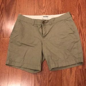 Old Navy Olive Green Shorts